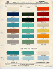 Load image into Gallery viewer, 1960's Ford Truck Paint Colors