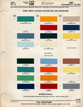 Load image into Gallery viewer, 1960's Ford Truck Paint Colors