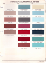 Load image into Gallery viewer, 1960's Chrysler/Imperial Paint Colors