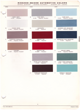 Load image into Gallery viewer, 1960's Chrysler/Imperial Paint Colors