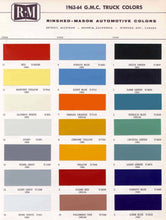 Load image into Gallery viewer, 1960's Chevrolet/GMC Truck Paint Colors