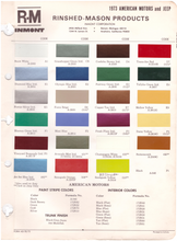 Load image into Gallery viewer, 1970's AMC/Jeep Paint Colors