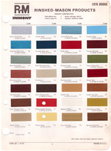 Load image into Gallery viewer, 1970's Dodge Paint Colors