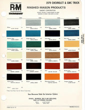 Load image into Gallery viewer, 1970's Chevrolet/GMC Truck Paint Colors