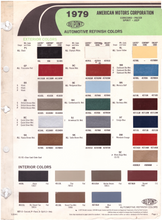 Load image into Gallery viewer, 1970's AMC/Jeep Paint Colors