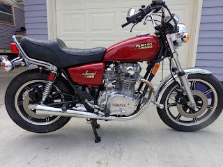 Cardinal Red motorcycle color transformation