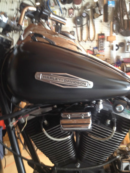 Harley Denim Black in satin!