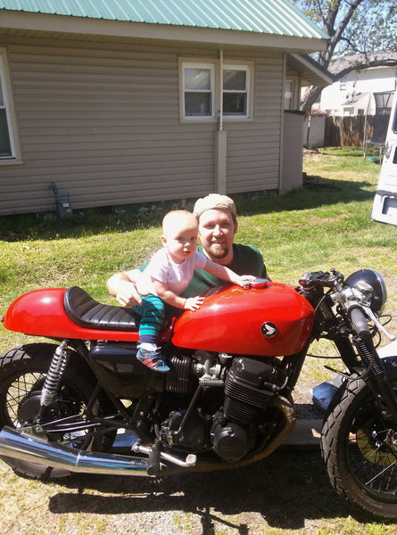 1976 Honda CB750K custom cafe racer