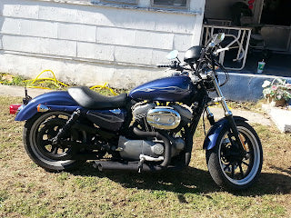 Jennie's Harley Sportster