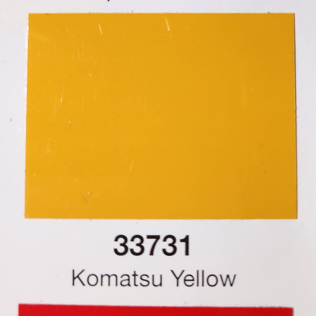 Komatsu Yellow - Automotive Aerosol Spray Paint