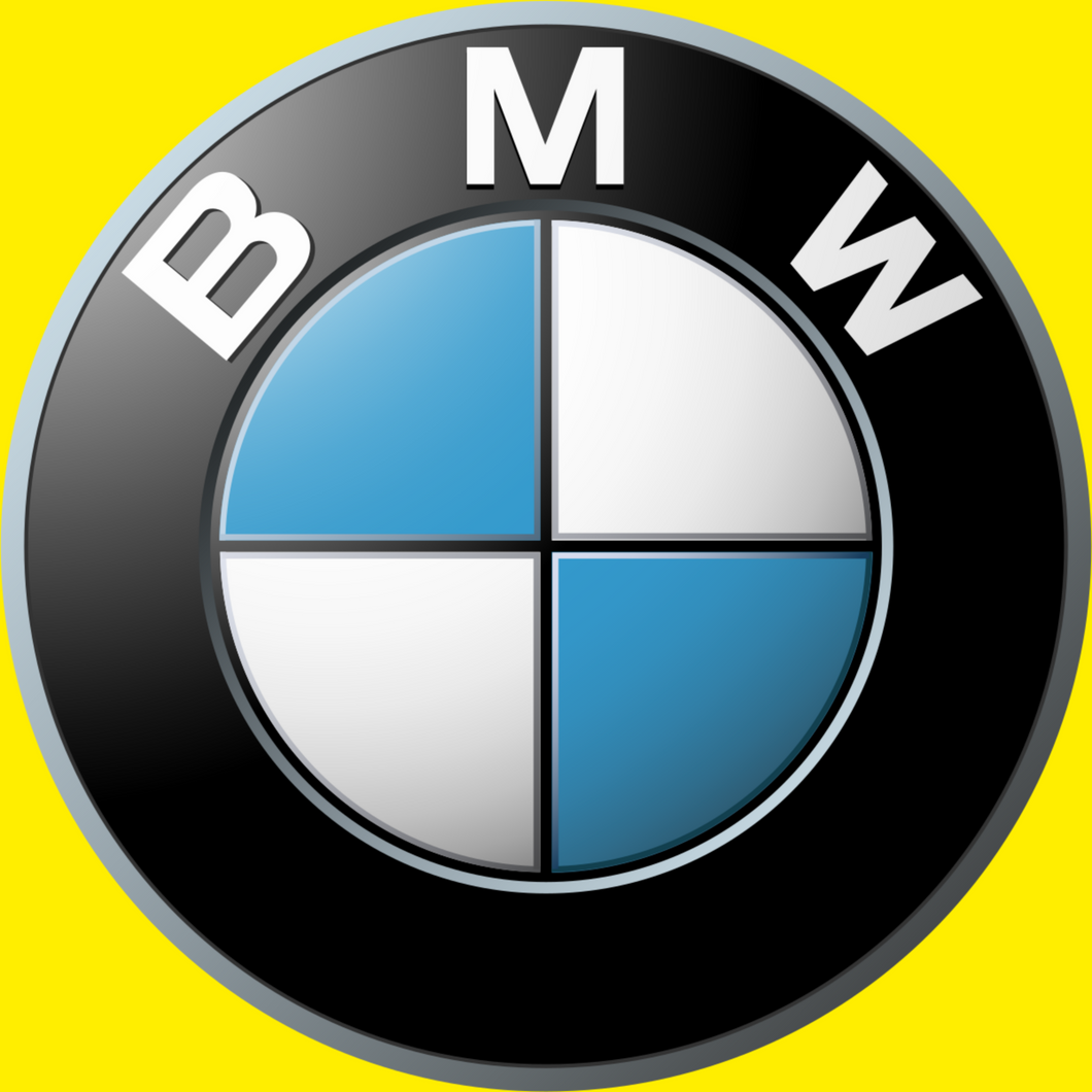 BMW Motorcycle Yellow Aerosol Paint